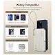 УМБ Choetech Magnetic Wireless 10000mAh 20W PD USB-C In/Out Qi-15W