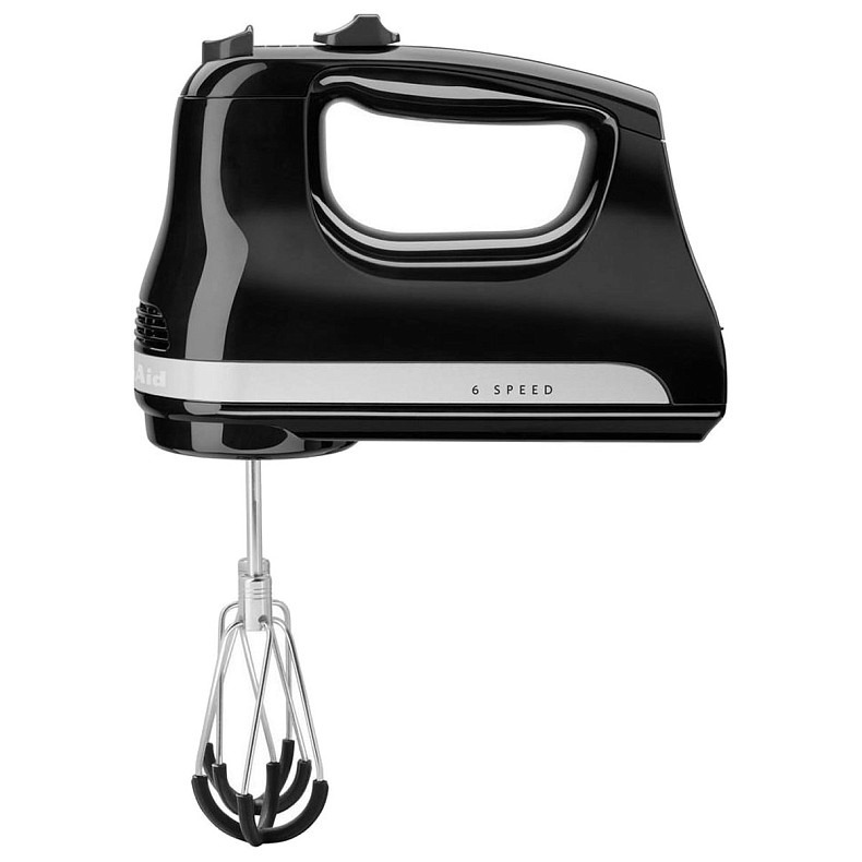 Миксер KitchenAid 5KHM6118EOB ручной 6 скоростей черный