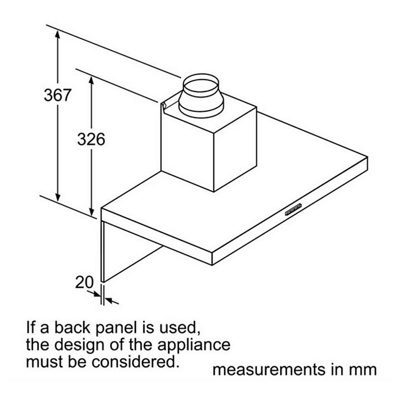 Вытяжка Bosch DWB96DM50