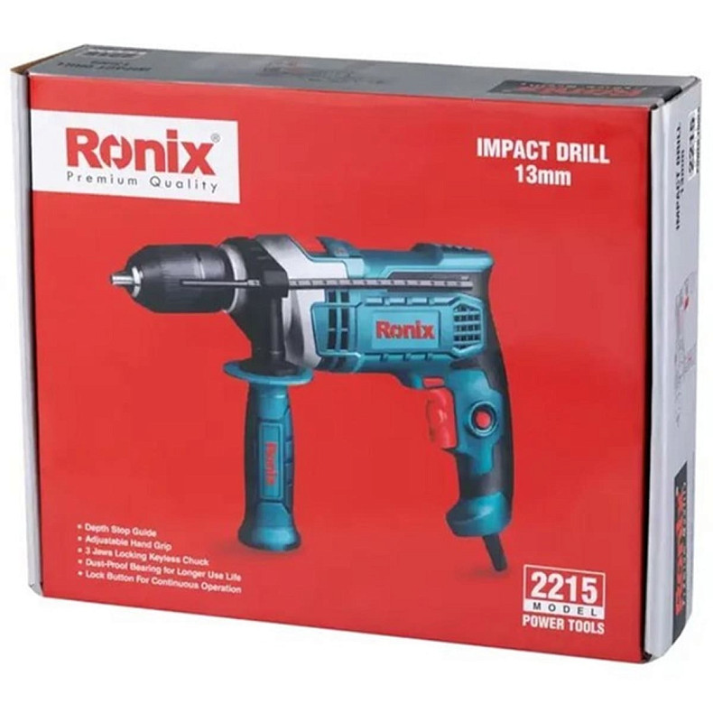 Дрель Ronix ударная 850Вт (2215)
