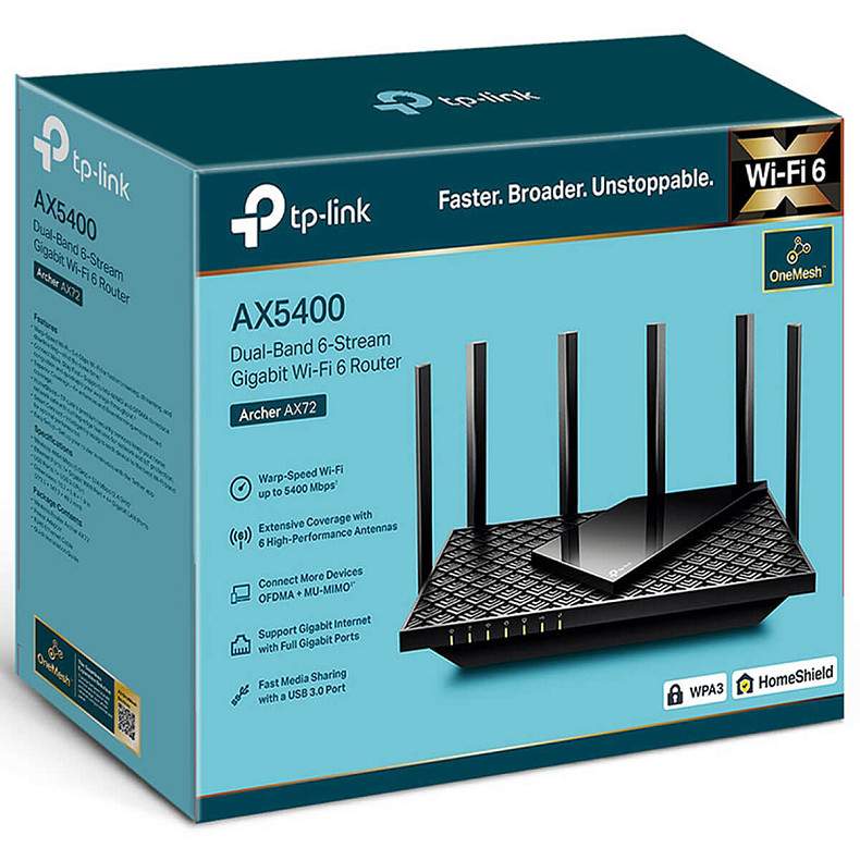 Wi-Fi Роутер TP-Link Archer AX72