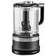 Кухонный миникомбайн KitchenAid чаша 1,2л 5KFC0516EBM черный матовый