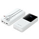 УМБ Vention 20000mAh 22.5W 3A PD Micro-USB,USB-C,2xUSB-A,Built-in USB-C+Lightning Cables White