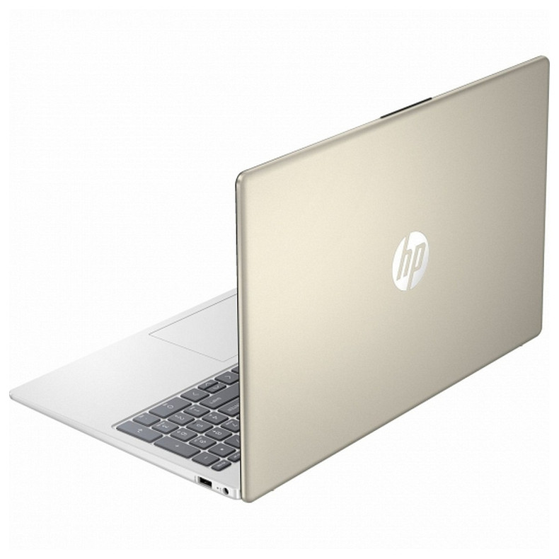 Ноутбук HP 15-fd0189ua 15.6" FHD IPS AG, Intel 5-120U, 16GB, F512GB, UMA, DOS, золотистий