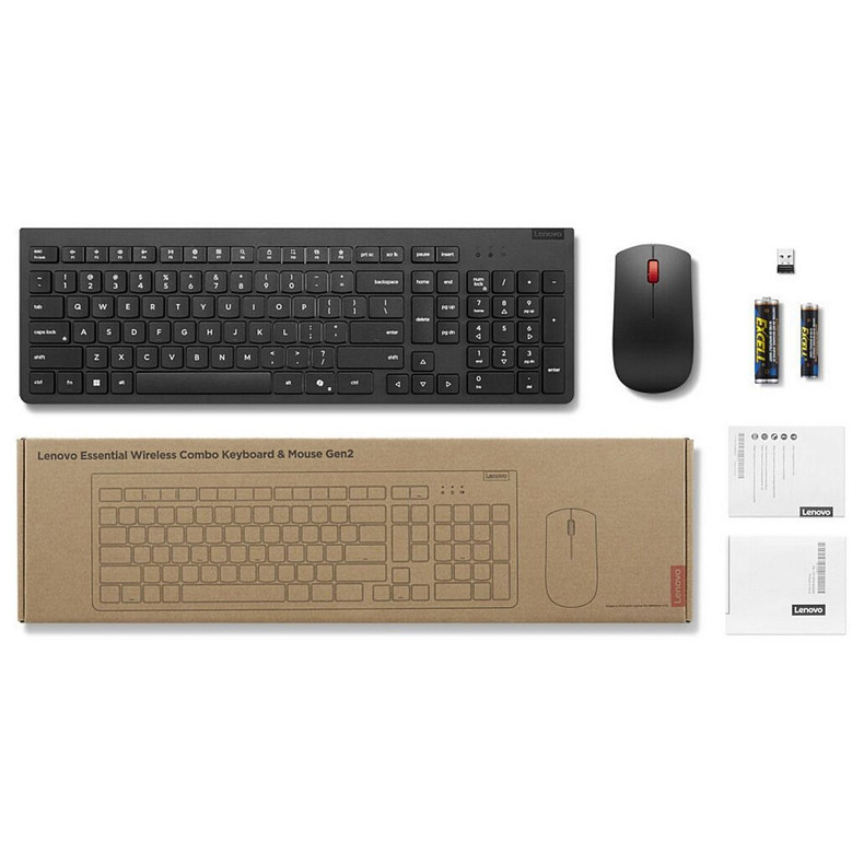 Комплект Lenovo Essential Wireless Keyboard and Mouse Combo Gen2 Ukraine