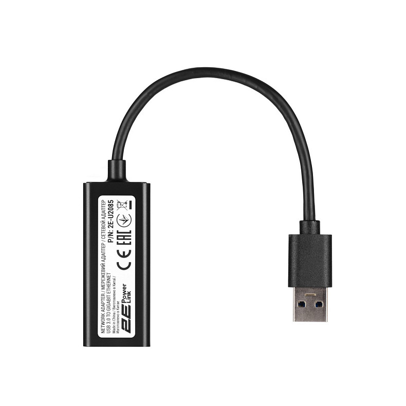 Мережевий адаптер 2E PowerLink U2085 1xGE, USB 3.0