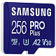 Карта пам'яті SAMSUNG MICRO SDXC PRO+ 256GB W/READER MB-MD256SB/WW