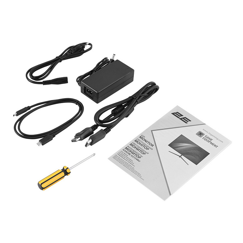 Монитор 2E GAMING 27" G2724BU HDMI, DP, Type-C, IPS, 165Hz, 1ms, FreeSync