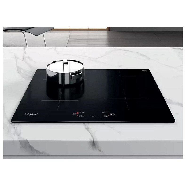 Варочная поверхность Whirlpool индукционная, 60см, черный