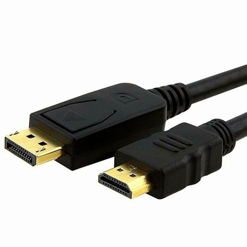 Кабель DisplayPort M-HDMI M 1.8м, 4K 60Hz