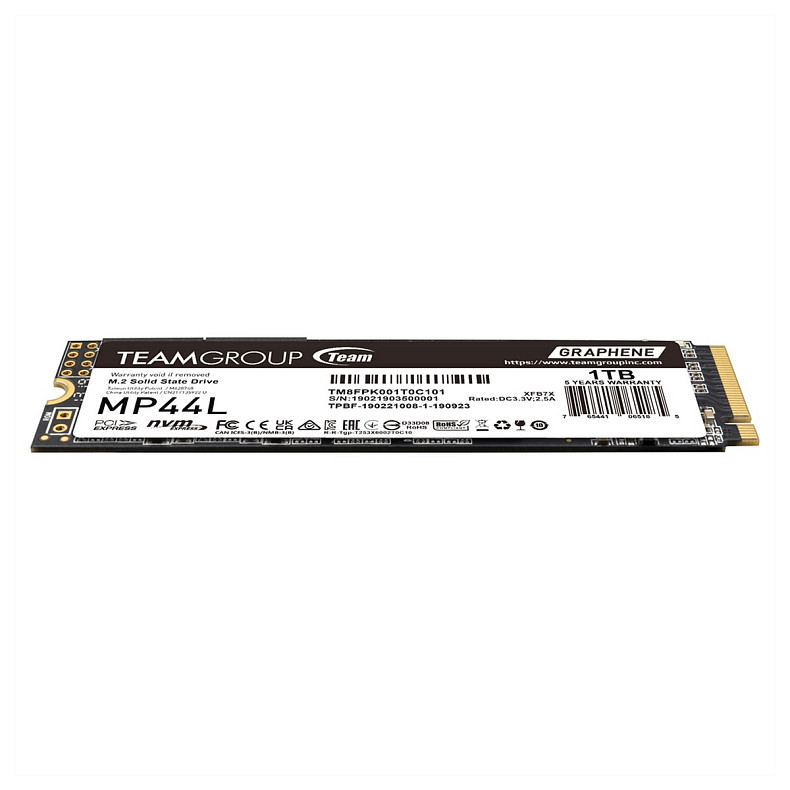 Накопитель SSD Team MP44L 1TB M.2 2280 PCIe 4.0 x4 3D SLC (TM8FPK001T0C101)