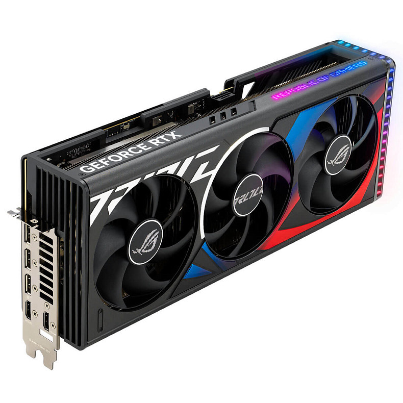 Відеокарта Asus GeForce RTX 4090 24GB GDDR6X ROG Strix Gaming OC (ROG-STRIX-RTX4090-O24G-GAMING)