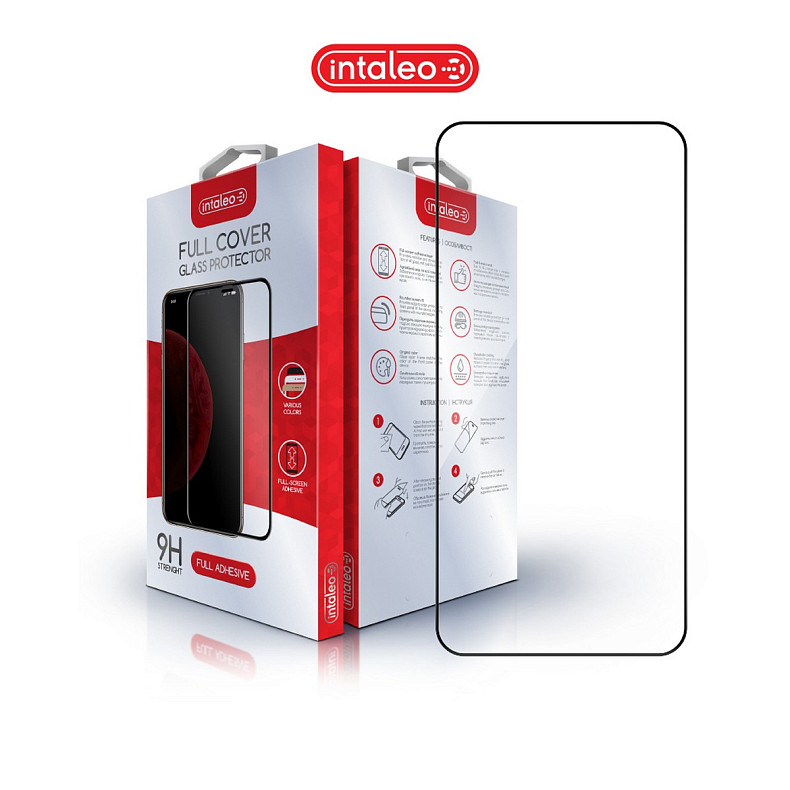 Защитное стекло Intaleo Full Glue для Samsung Galaxy S25 + SM-S936 Black (1283126607905)