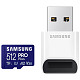 Карта пам'яті SAMSUNG MICRO SDXC PRO+ 512GB W/ADAPT. MB-MD512SB/WW