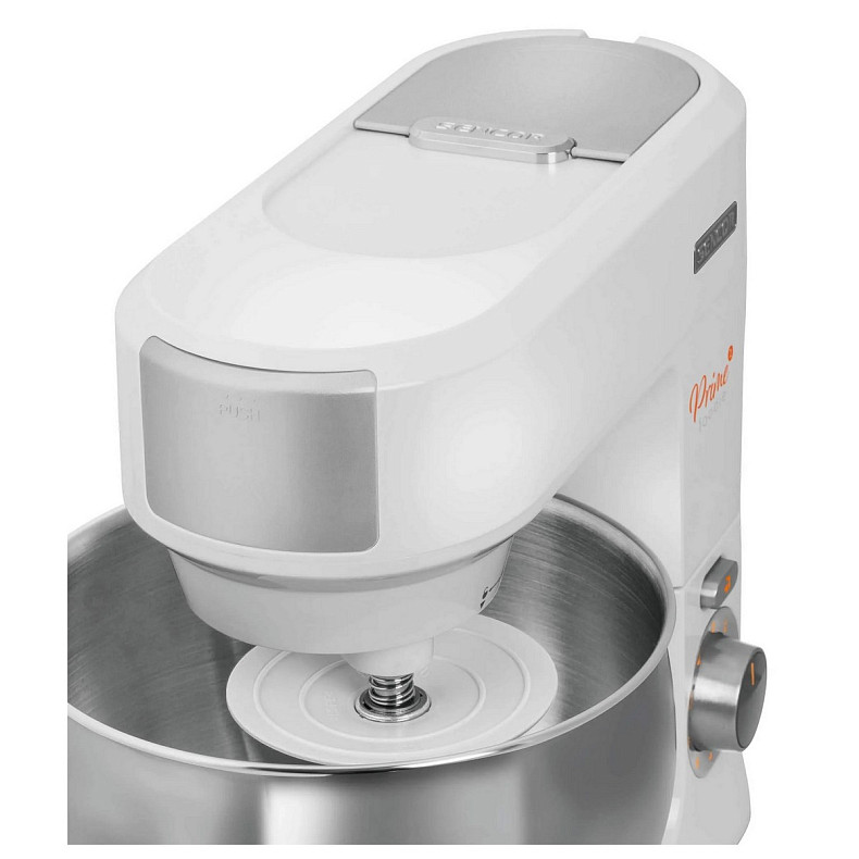 Кухонная машина Sencor 1000Вт, чаша-металл, корпус-пластик, насадок-12, белый