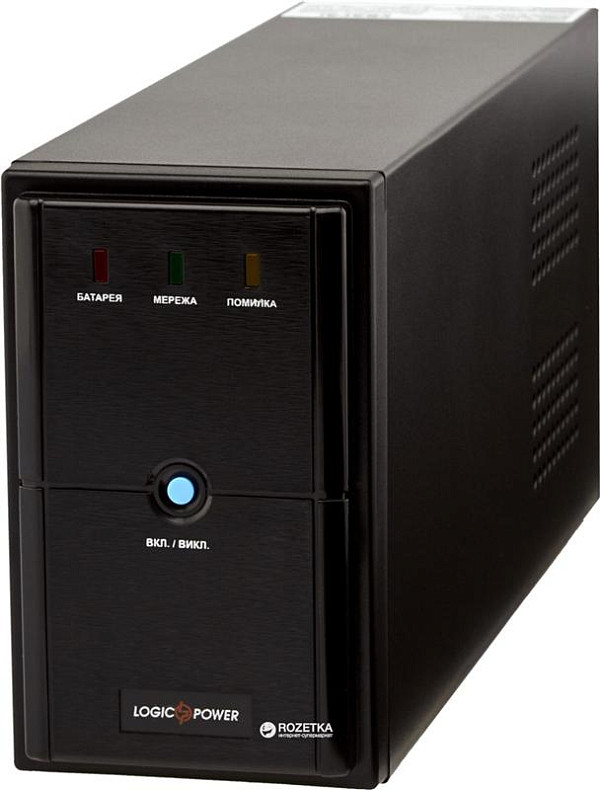 ИБП LogicPower LPM-U825VA,Lin.int.,AVR, 2 x евро, USB, металл (LP4980)