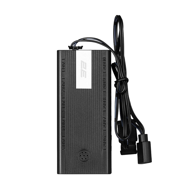 Контролер 2E GAMING CONTR-V ARGB 10 fans 4pin, SATA +5V 3pin, пульт