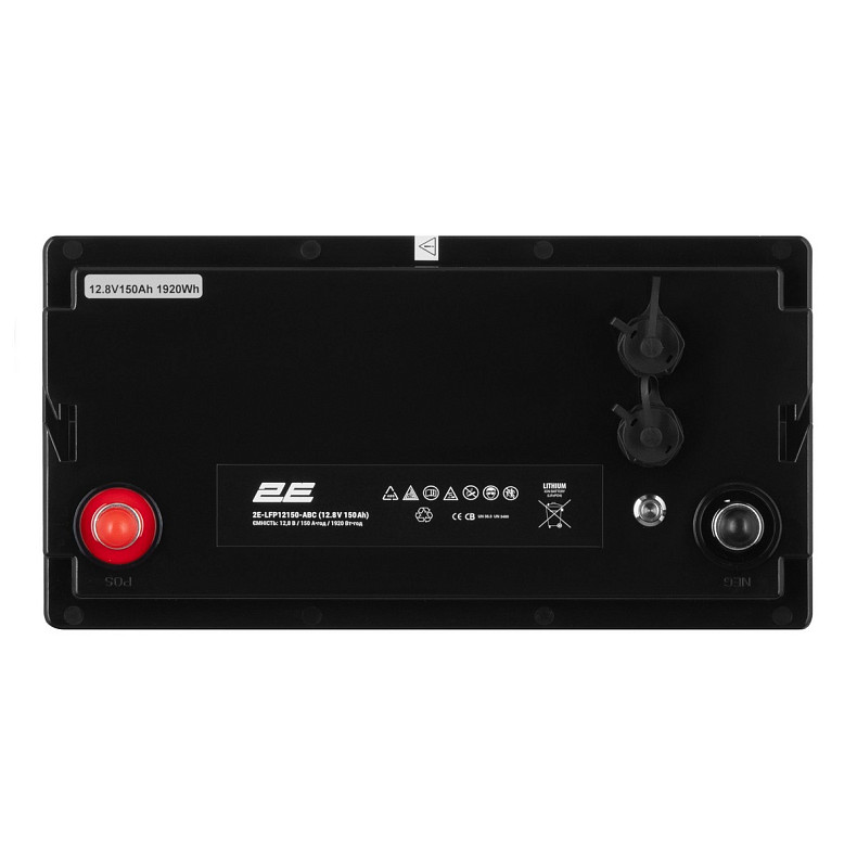 Акумуляторна батарея 2E LFP12, 12В, 150Ah, ABC 4S (2E-LFP12150-ABC)