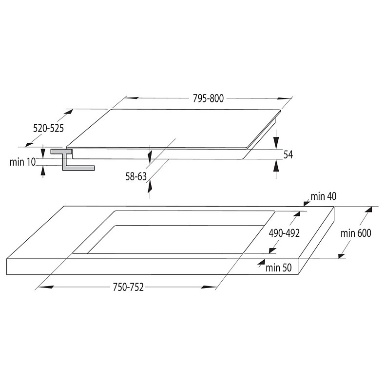 Варочная поверхность индукционная Gorenje GI 8421 BSC