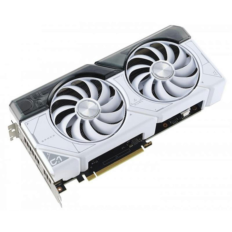 Видеокарта Asus GeForce RTX 4070 12GB GDDR6X Dual OC White (DUAL-RTX4070-O12G-WHITE)