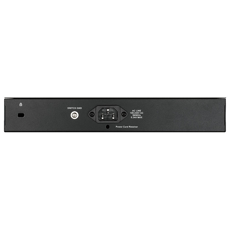 Коммутатор D-Link DGS-1210-08P 8x1GE PoE, 2xSFP