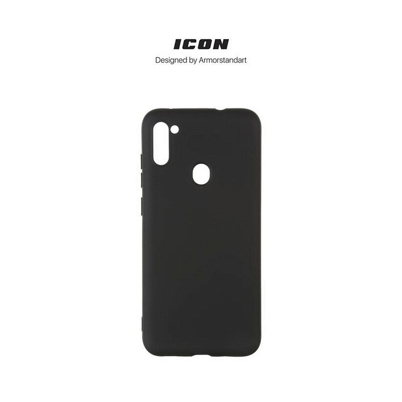 Чехол-накладка Armorstandart Icon для Samsung Galaxy A11 SM-A115/M11 SM-M115 Camera cover Black