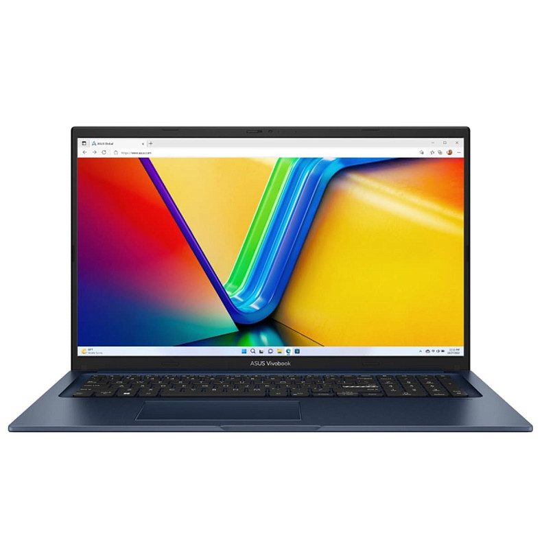 Ноутбук Asus 17.3FIM/C3-100U/16/512/Intel UHD/DOS/BL/Quiet Blue X1704VA-AU456