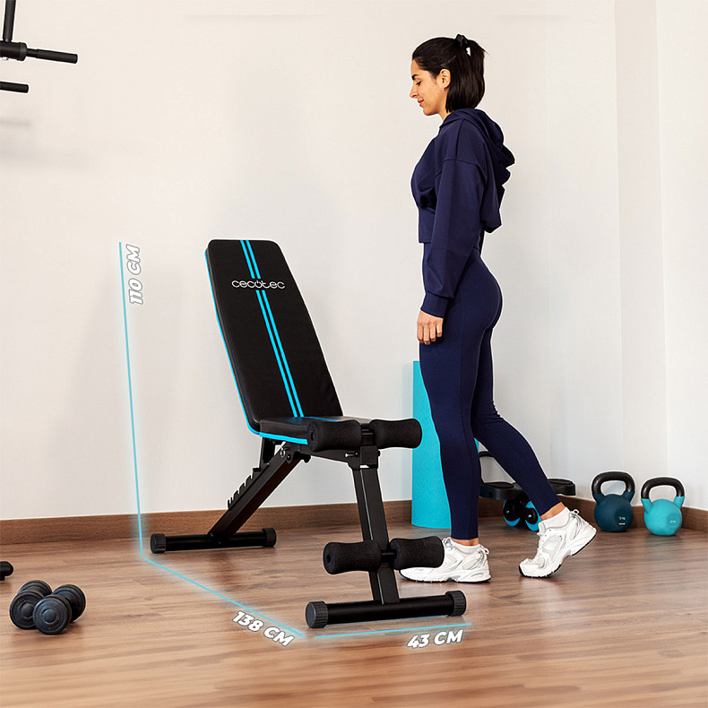 Регулируемая скамья Cecotec Drumfit SetUp 7000