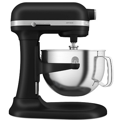 Кухонний комбайн KitchenAid Artisan 5,6 л 5KSM60SPXEBM з підйомною чашею, чорний матовий