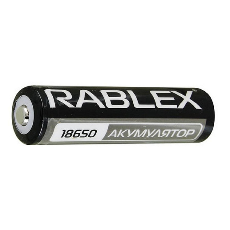 Акумулятор Rablex 18650 Li-Ion 3400mAh (без захисту)