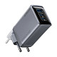 Зарядний пристрій ANKER GaNPrime Charger - 100W, 2xUSB-C PD & 1xUSB-A Silver (A2688341)