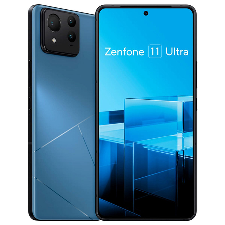 Смартфон ASUS ZenFone 11 Ultra 16/512GB Skyline Blue (90AI00N7-M001H0)