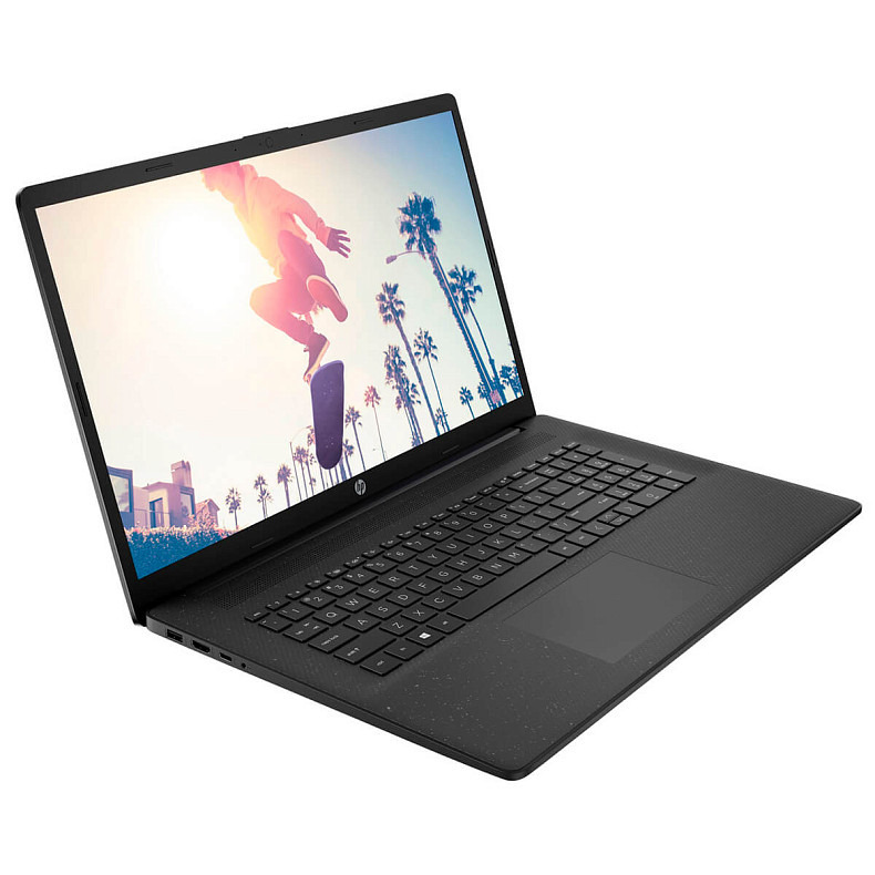 Ноутбук HP 17-cp2001ru 17.3" FHD IPS AG, AMD R5-7520U, 8GB, F512GB, UMA, DOS, черный (826Q1EA)