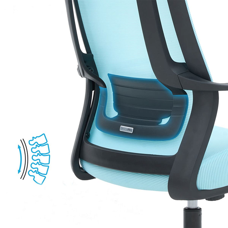 Офисное кресло OfficePro Harmony OC310-B-BL-BL