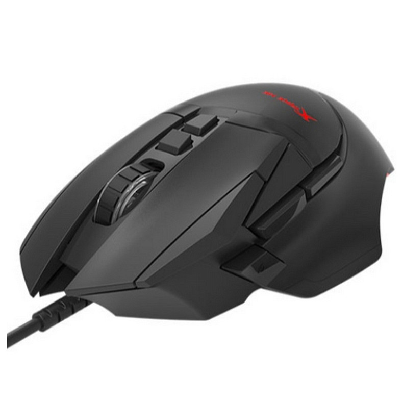 Мышка XTRIKE ME GM-502, игровая 12800dpi., 8кн., RGB, черная