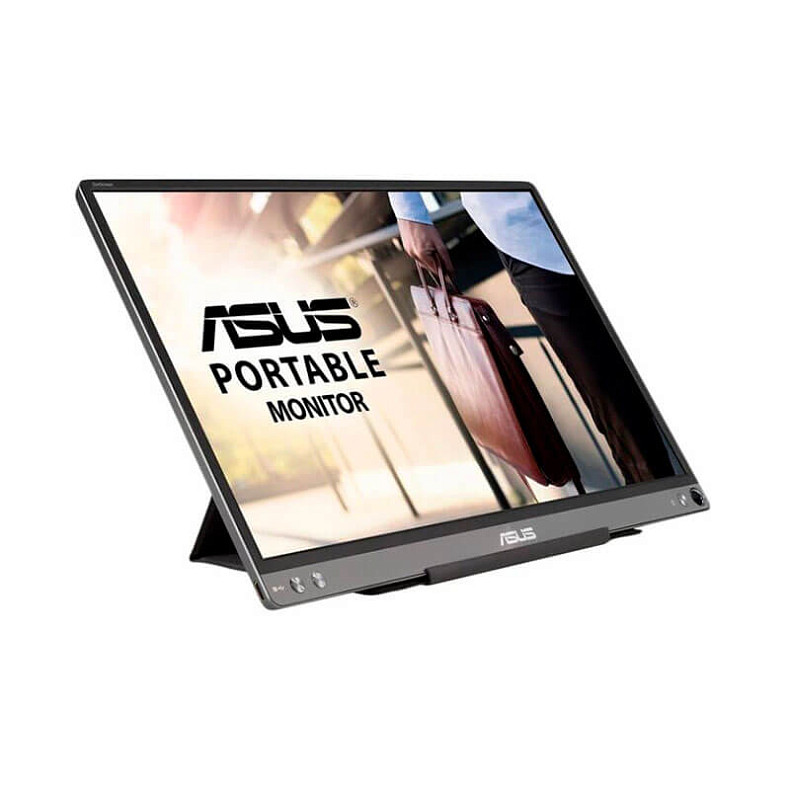 Монитор ASUS 15.6" MB16ACE IPS Black (90LM0381-B04170)