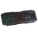 Игровая клавиатура XTRIKE ME KB-306 RU 114 кл. радужная LED подсветка, USB, черная