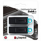 Флэш-накопитель Kingston DT Exodia 64GB USB 3.2 Black/White - 2P (DTX/64GB-2P)