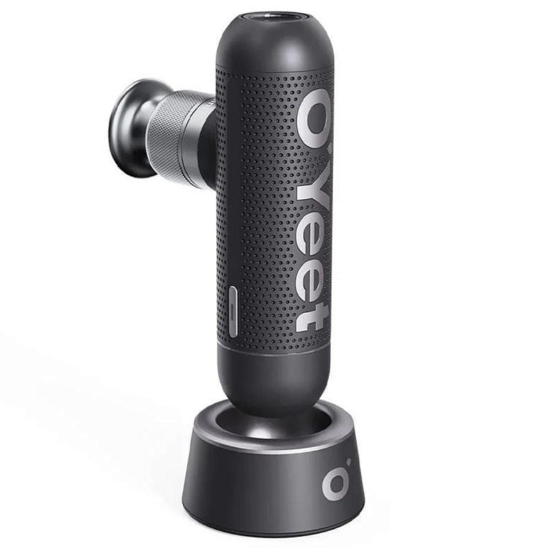 Перкуссионный ручной массажер для тела Oyeet NEX mini MG-M1 (GREY)