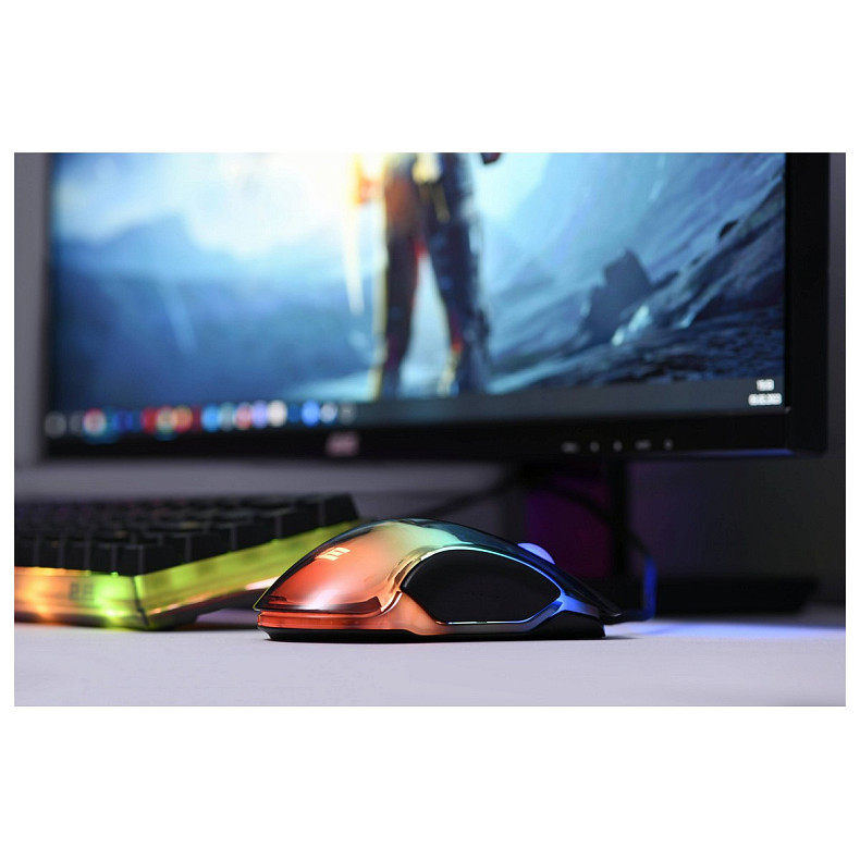 Мышка 2E GAMING MG345 RGB USB Transparent