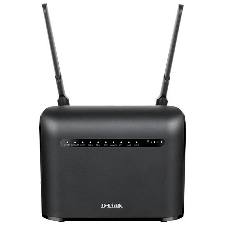 Wi-Fi Роутер D-Link DWR-953V2 AC1200, 4G/LTE, 4xGE LAN, 1xGE WAN, Слот для SIM-картки