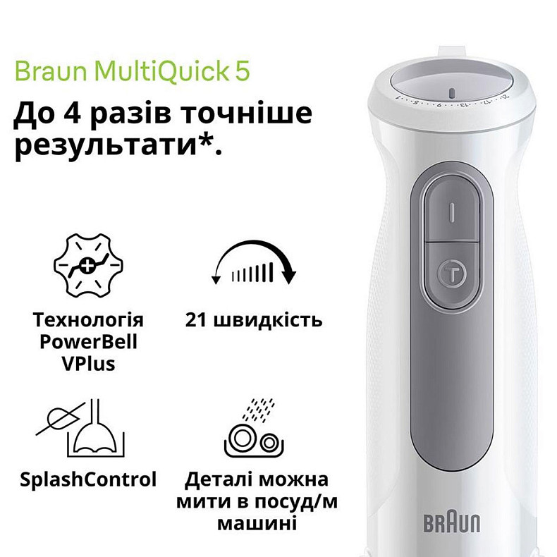 Блендер Braun MQ 50236 M WH