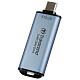 Портативний SSD Transcend ESD300 512GB USB 3.1 Gen 2 Type-C Blue