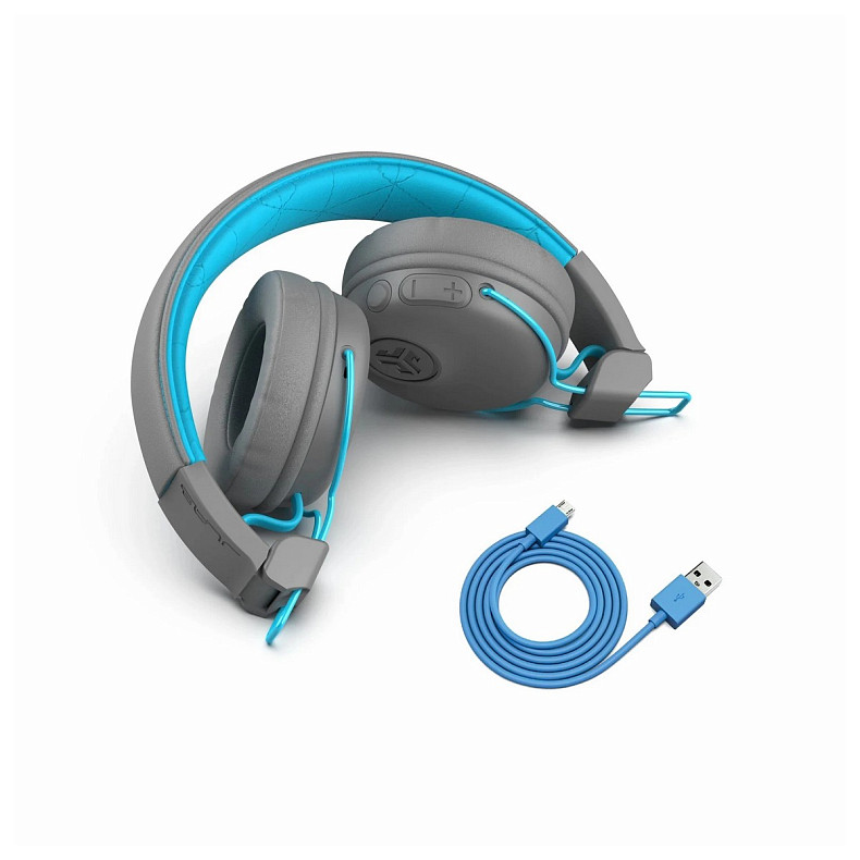 Наушники JLab Studio Wireless Grey/Blue (IEUHBASTUDIORGRYBLU4)