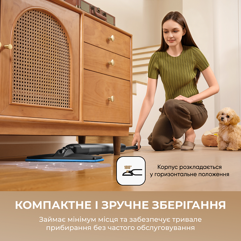 Электрическая швабра Dreame MIRA MOP 10 White