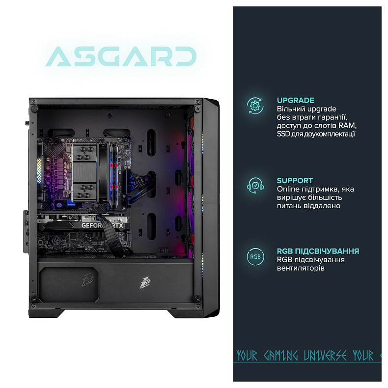 Персональний комп'ютер ASGARD (A84F.32.S10.46.5812)