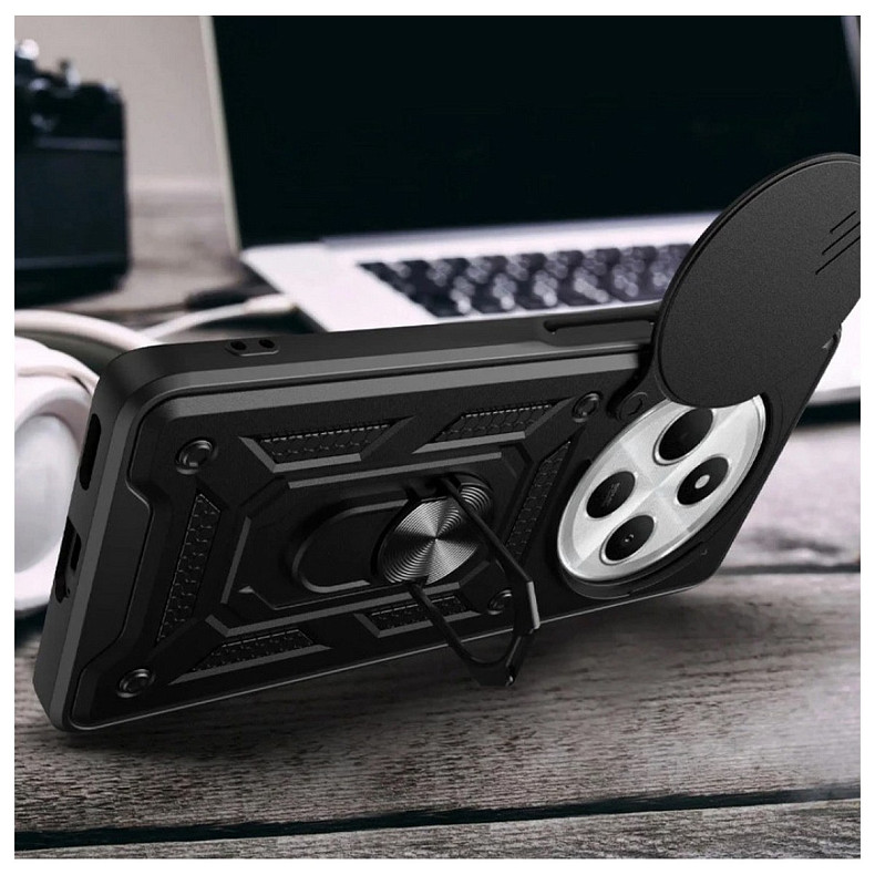 Чeхол-накладка BeCover Military для Xiaomi Redmi 14C 4G/Poco C75 Black (712489)