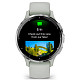 Спортивные часы GARMIN Venu 3s Silver Stainless Steel Bezel with Sage Gray Case and Silicone Band