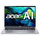 Ноутбук Acer Swift Go 14 SFG14-73 14" 2.8K OLED, Intel U5-125H, 16GB, F512FB, UMA, Lin, серебристый