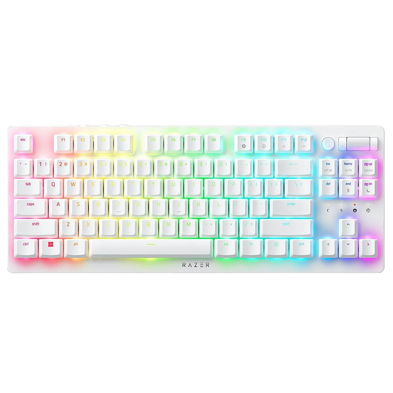 Клавіатура механічна RAZER DeathStalker V2 Pro TKL, Red Switch, White (RZ03-04373500-R3M1)